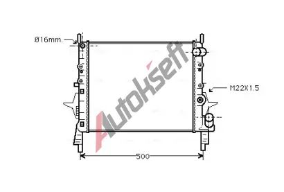 AVA QUALITY COOLING Chladi vody AVA RT2158, RT2158