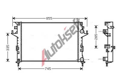 AVA QUALITY COOLING Chladi vody AVA RT2291, RT2291