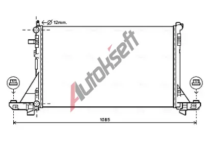 AVA QUALITY COOLING Chladič vody AVA RT2561, RT2561 AVA QUALITY COOLING Chladič vody AVA RT2561, RT2561