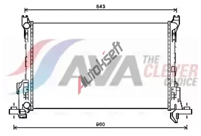 AVA Clever Choice Chladi� vody AVA RT2623, RT2623