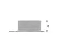 AVA QUALITY COOLING Chladi oleje AVA RT3657, RT3657