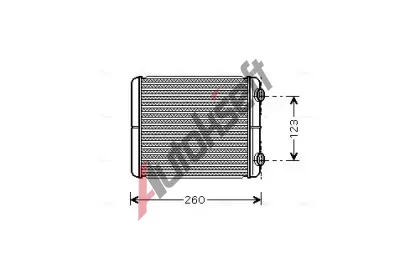 AVA QUALITY COOLING Vmnk tepla vnitnho vytpn AVA RT6344, RT6344