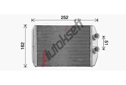 AVA QUALITY COOLING Vmnk tepla vnitnho vytpn AVA RT6661, RT6661