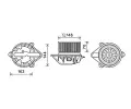 Vnitn ventiltor AVA QUALITY COOLING ‐ AVA RT8577