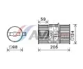 Vnit�n� ventil�tor&nbsp;AVA QUALITY COOLING&nbsp;&dash;&nbsp;AVA RT8586