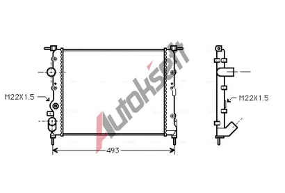 AVA QUALITY COOLING Chladi vody AVA RTA2197, RTA2197