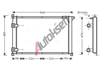 AVA QUALITY COOLING Chladi vody AVA RTA2257, RTA2257