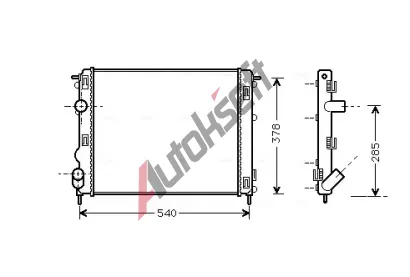 AVA QUALITY COOLING Chladi vody AVA RTA2269, RTA2269