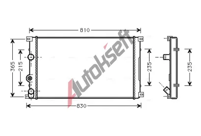 AVA QUALITY COOLING Chladi vody AVA RTA2276, RTA2276
