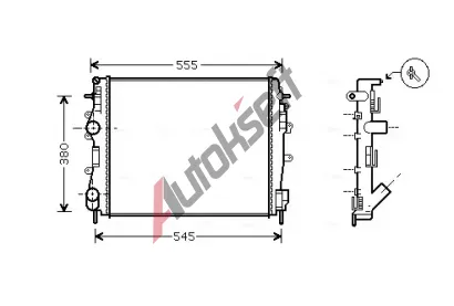 AVA QUALITY COOLING Chladi vody AVA RTA2325, RTA2325