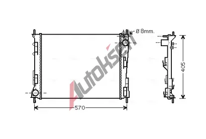 AVA QUALITY COOLING Chladi vody AVA RTA2375, RTA2375