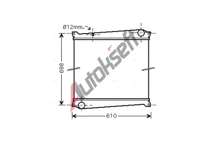 AVA QUALITY COOLING Chladi vody AVA RTA2379, RTA2379