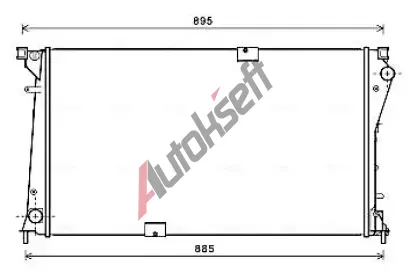 AVA QUALITY COOLING Chladi� vody AVA RTA2490, RTA2490