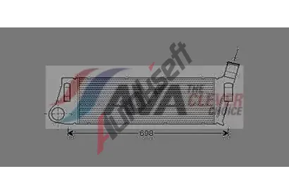 AVA QUALITY COOLING Chladič vzduchu intercooler AVA RTA4316, RTA4316 AVA QUALITY COOLING Chladič vzduchu intercooler AVA RTA4316, RTA4316