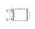 Kondenztor klimatizace AVA QUALITY COOLING ‐ AVA RTA5459