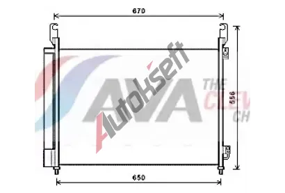 AVA QUALITY COOLING Kondenz�tor klimatizace ** CLEVER FIT ** AVA RTA5466D, RTA5466D