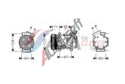 AVA QUALITY COOLING Kompresor klimatizace ** CLEVER FIT ** AVA RTAK401, RTAK401