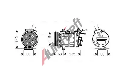 AVA QUALITY COOLING Kompresor klimatizace AVA RTAK485, RTAK485 AVA QUALITY COOLING Kompresor klimatizace AVA RTAK485, RTAK485