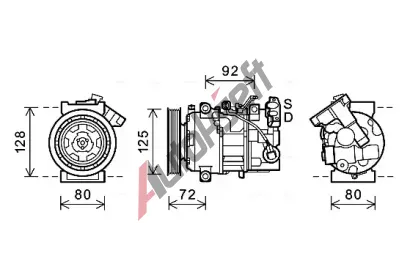 AVA Clever Choice Kompresor klimatizace AVA RTK489, RTK489