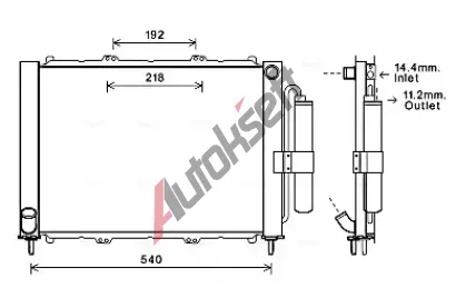 AVA QUALITY COOLING Chladic jednotka AVA RTM497, RTM497