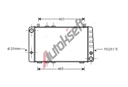 AVA QUALITY COOLING Chladi vody AVA SA2002, SA2002