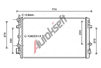 AVA QUALITY COOLING Chladi vody AVA SA2021, SA2021