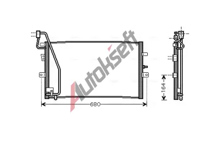 AVA QUALITY COOLING Kondenztor - klimatizace AVA SB5056, SB5056