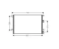 Kondenztor klimatizace AVA QUALITY COOLING ‐ AVA SBA5060