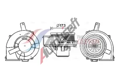 AVA QUALITY COOLING Vnitřní ventilátor AVA ST8046, ST8046 AVA QUALITY COOLING Vnitřní ventilátor AVA ST8046, ST8046