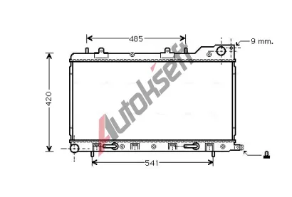 AVA QUALITY COOLING Chladi vody AVA SU2048, SU2048