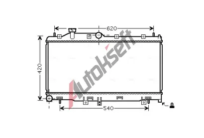AVA QUALITY COOLING Chladi vody AVA SU2065, SU2065