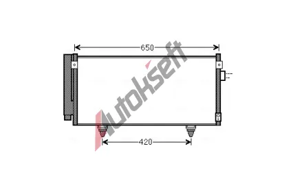 AVA QUALITY COOLING Kondenztor klimatizace AVA SU5077D, SU5077D