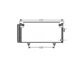 Kondenztor klimatizace AVA QUALITY COOLING ‐ AVA SUA5073D