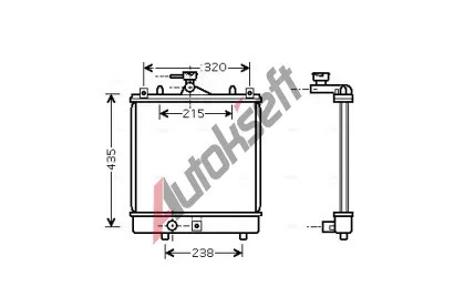 AVA QUALITY COOLING Chladi vody AVA SZA2061, SZA2061