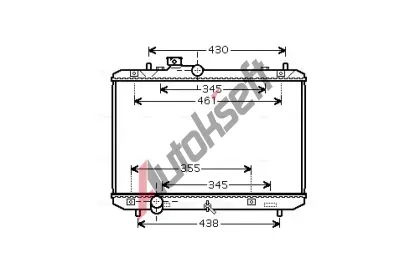 AVA QUALITY COOLING Chladič vody AVA SZA2083, SZA2083  AVA QUALITY COOLING Chladič vody AVA SZA2083, SZA2083