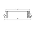 Chladi vzduchu intercooler AVA QUALITY COOLING ‐ AVA SZA4134