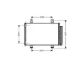 Kondenztor klimatizace AVA QUALITY COOLING ‐ AVA SZA5087D