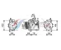 Kompresor klimatizace AVA QUALITY COOLING ‐ AVA SZAK125