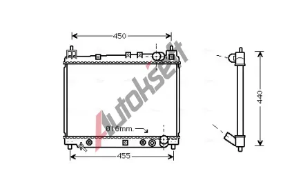 AVA QUALITY COOLING Chladi vody AVA TO2259, TO2259