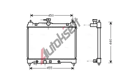AVA QUALITY COOLING Chladi vody AVA TO2287, TO2287