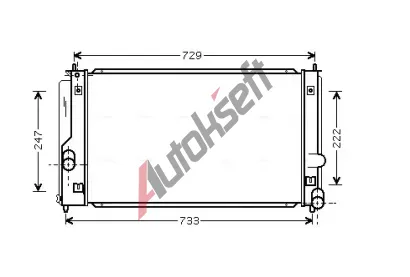 AVA QUALITY COOLING Chladi� vody AVA TO2295, TO2295