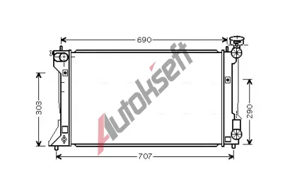 AVA QUALITY COOLING Chladi vody AVA TO2332, TO2332