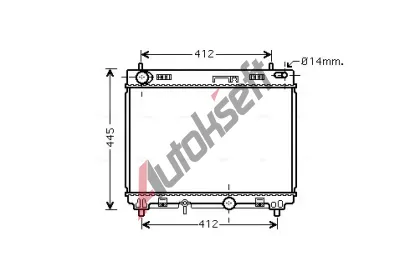 AVA QUALITY COOLING Chladi vody AVA TO2358, TO2358