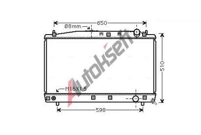 AVA QUALITY COOLING Chladič vody AVA TO2366, TO2366  AVA QUALITY COOLING Chladič vody AVA TO2366, TO2366