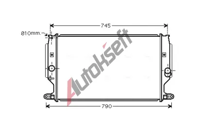 AVA QUALITY COOLING Chladi vody AVA TO2402, TO2402