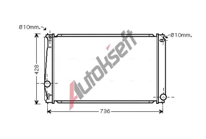 AVA QUALITY COOLING Chladi vody AVA TO2419, TO2419