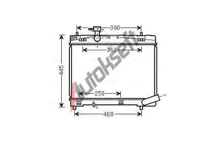AVA QUALITY COOLING Chladi� vody AVA TO2663, TO2663