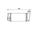 Chladi vzduchu intercooler AVA QUALITY COOLING ‐ AVA TO4668