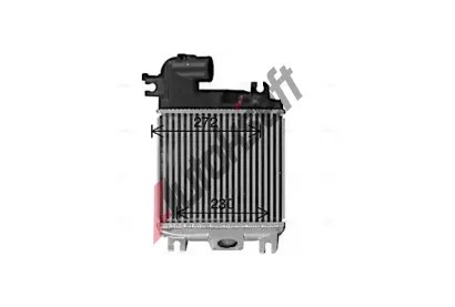 AVA QUALITY COOLING Chladi vzduchu intercooler AVA TO4758, TO4758
