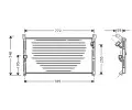 Kondenztor klimatizace AVA QUALITY COOLING ‐ AVA TO5130